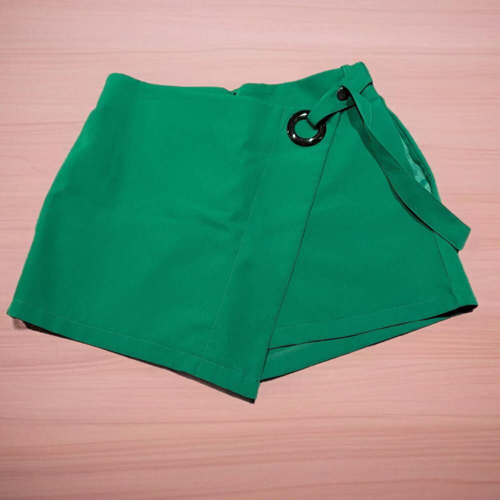 Basic Wrap Skort - Picture 2 of 7